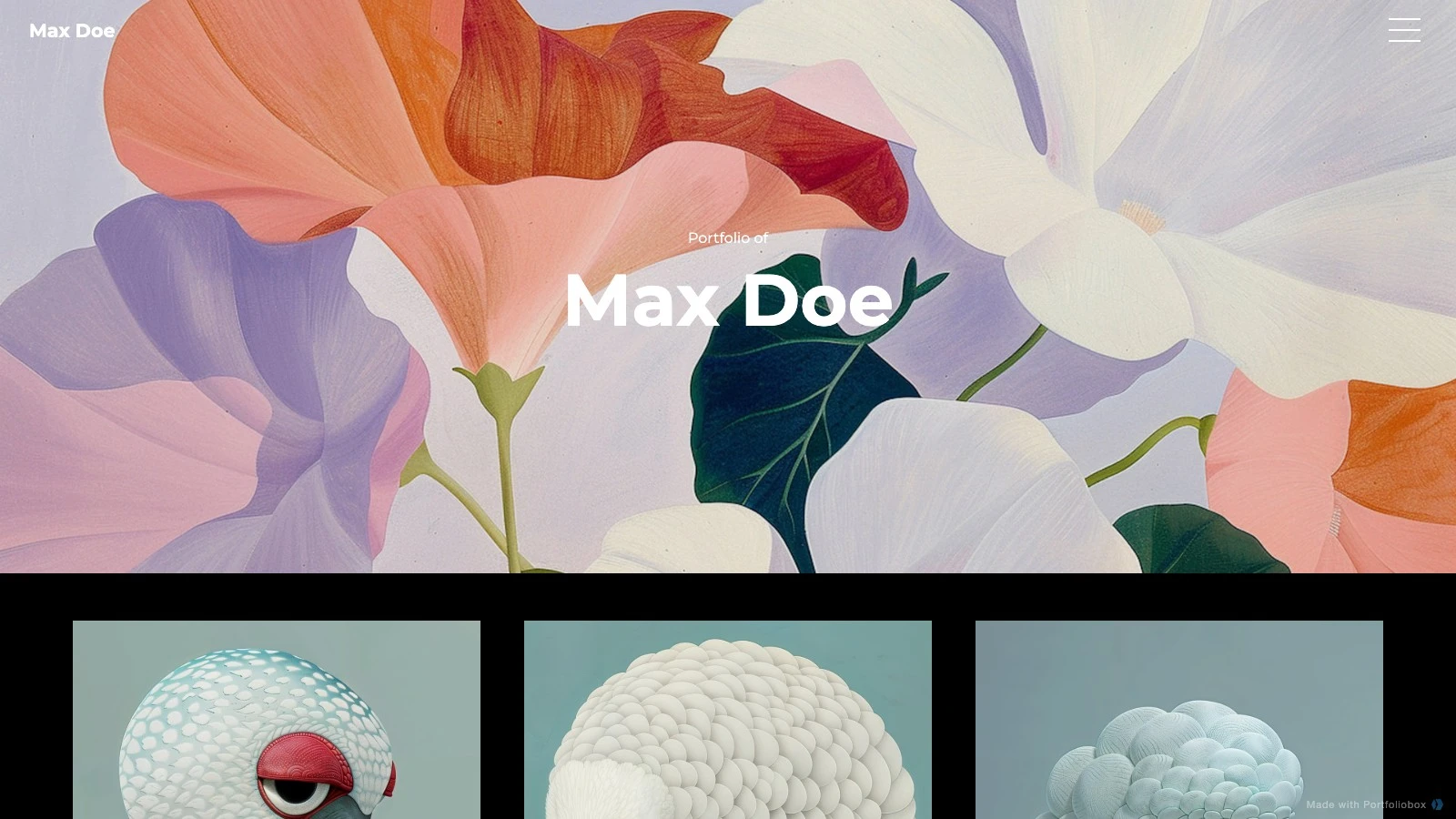 Harald template preview