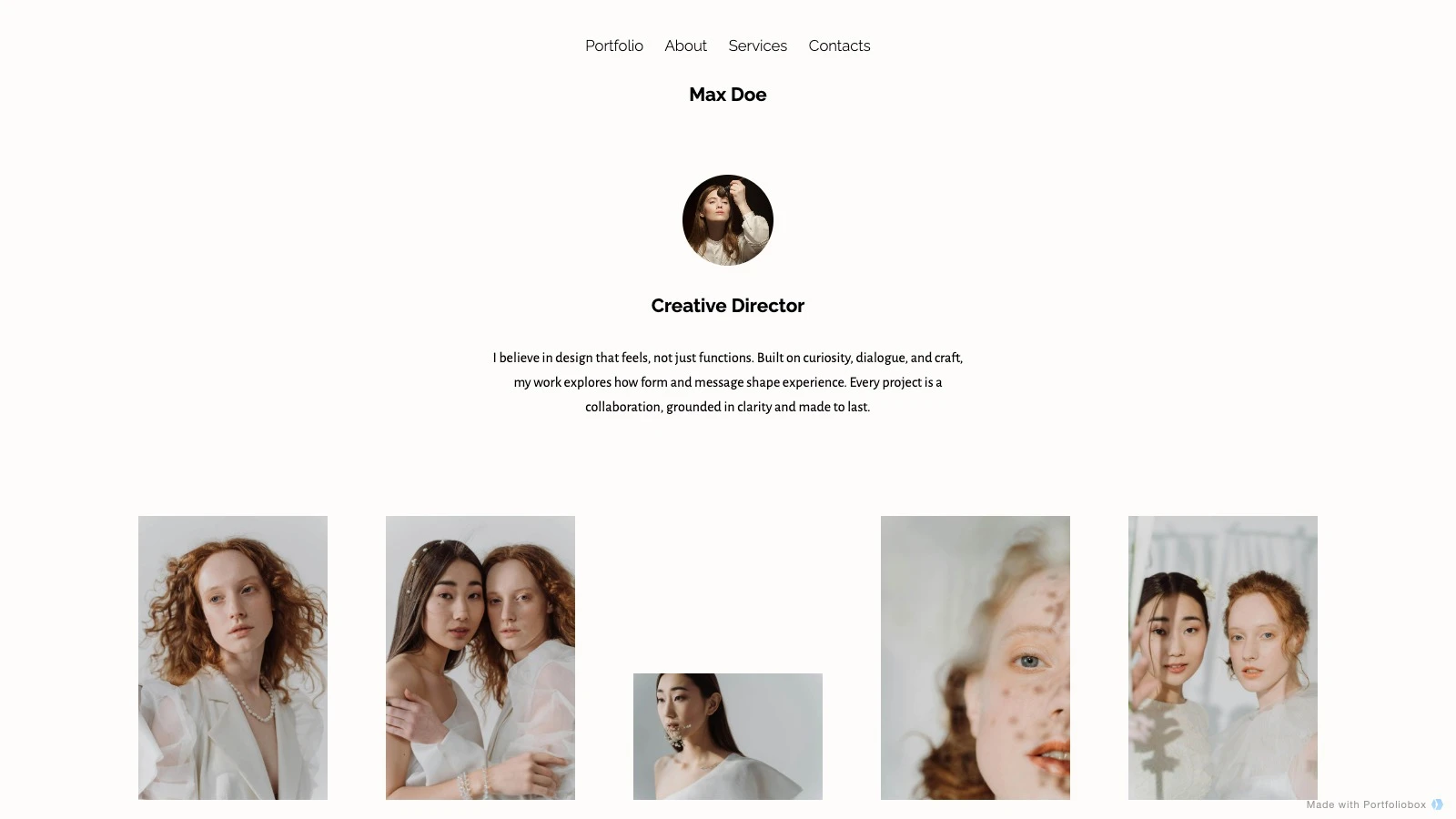 Hilding desktop view