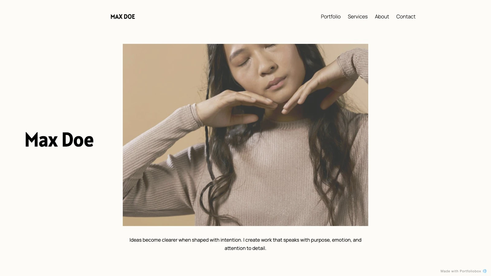 Hugo template preview