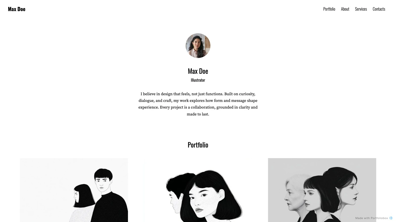 Ines template preview