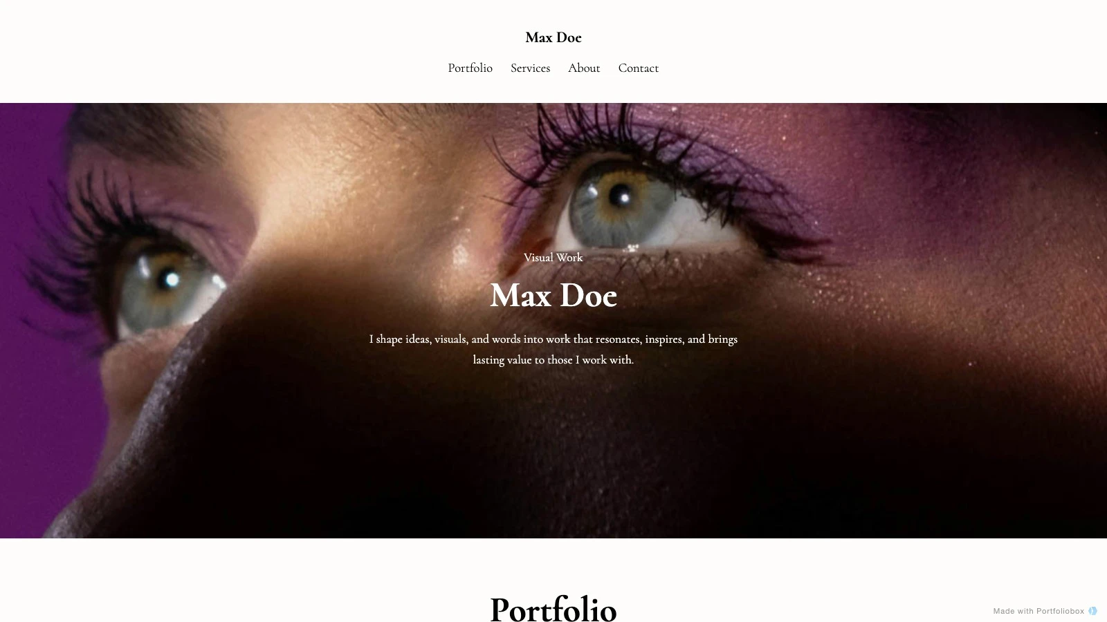 Kerstin template preview