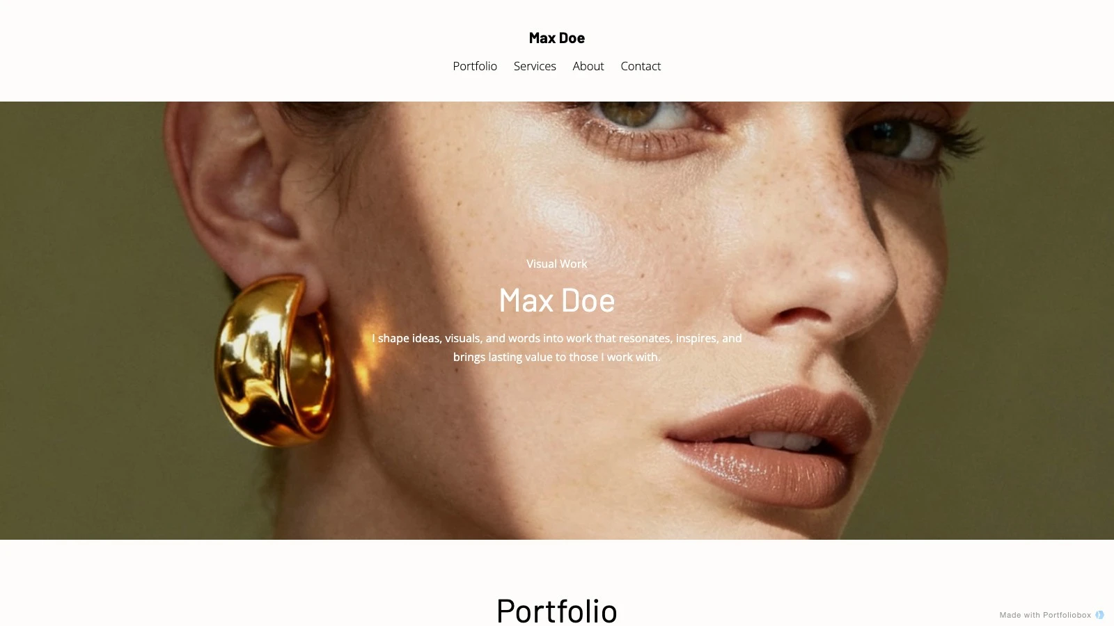 Linnea template preview