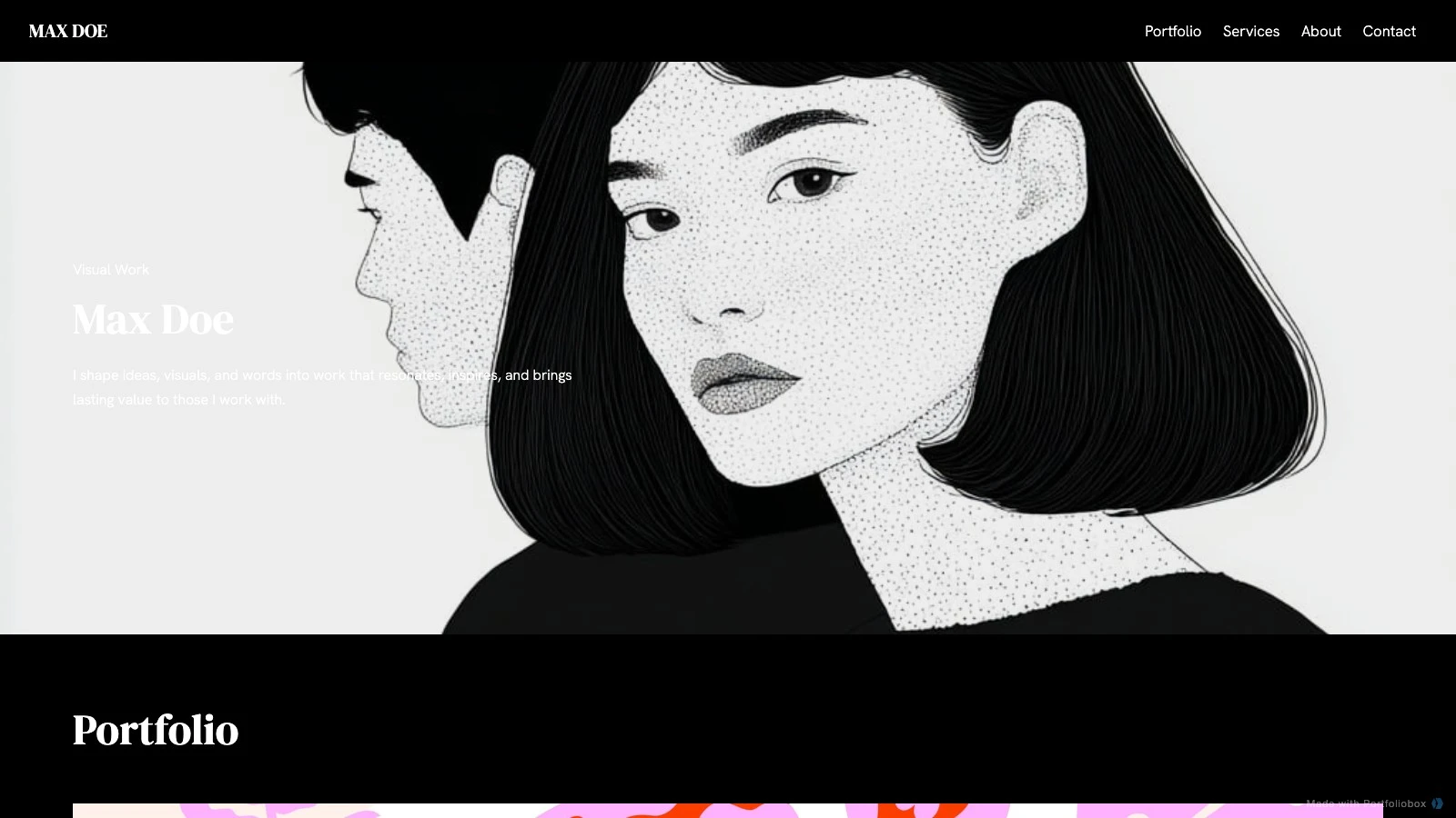 Tilde template preview