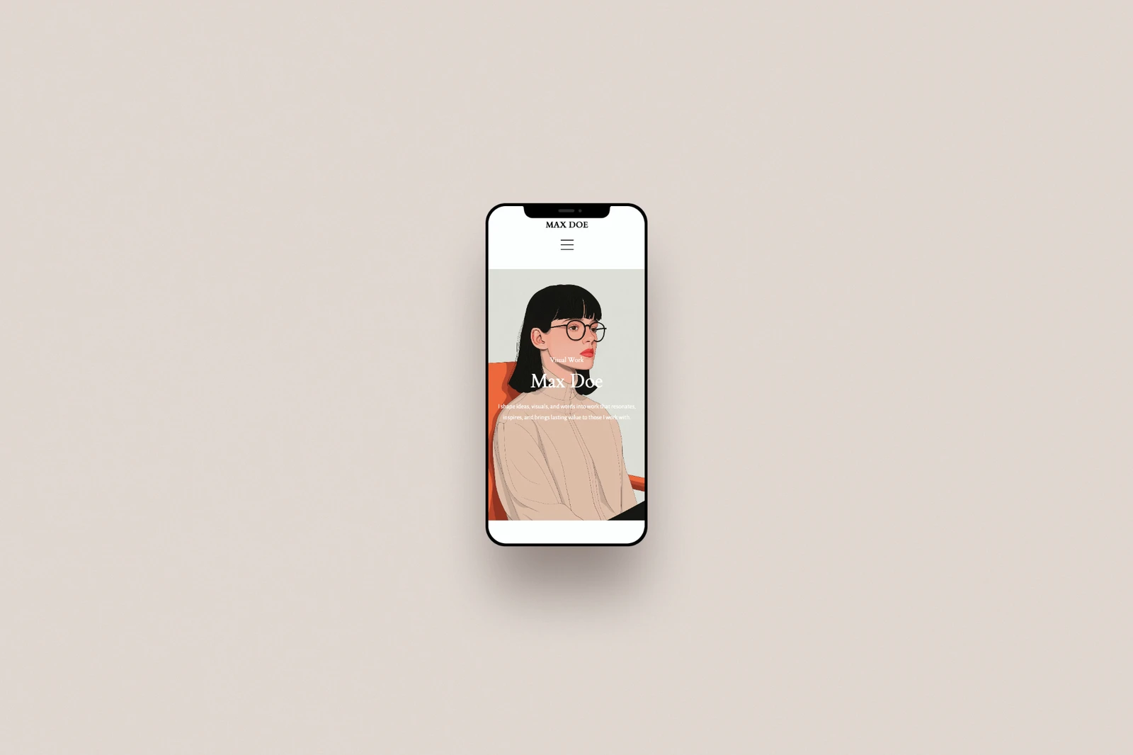 Check your site the way most visitors will: mobile portfolio tips