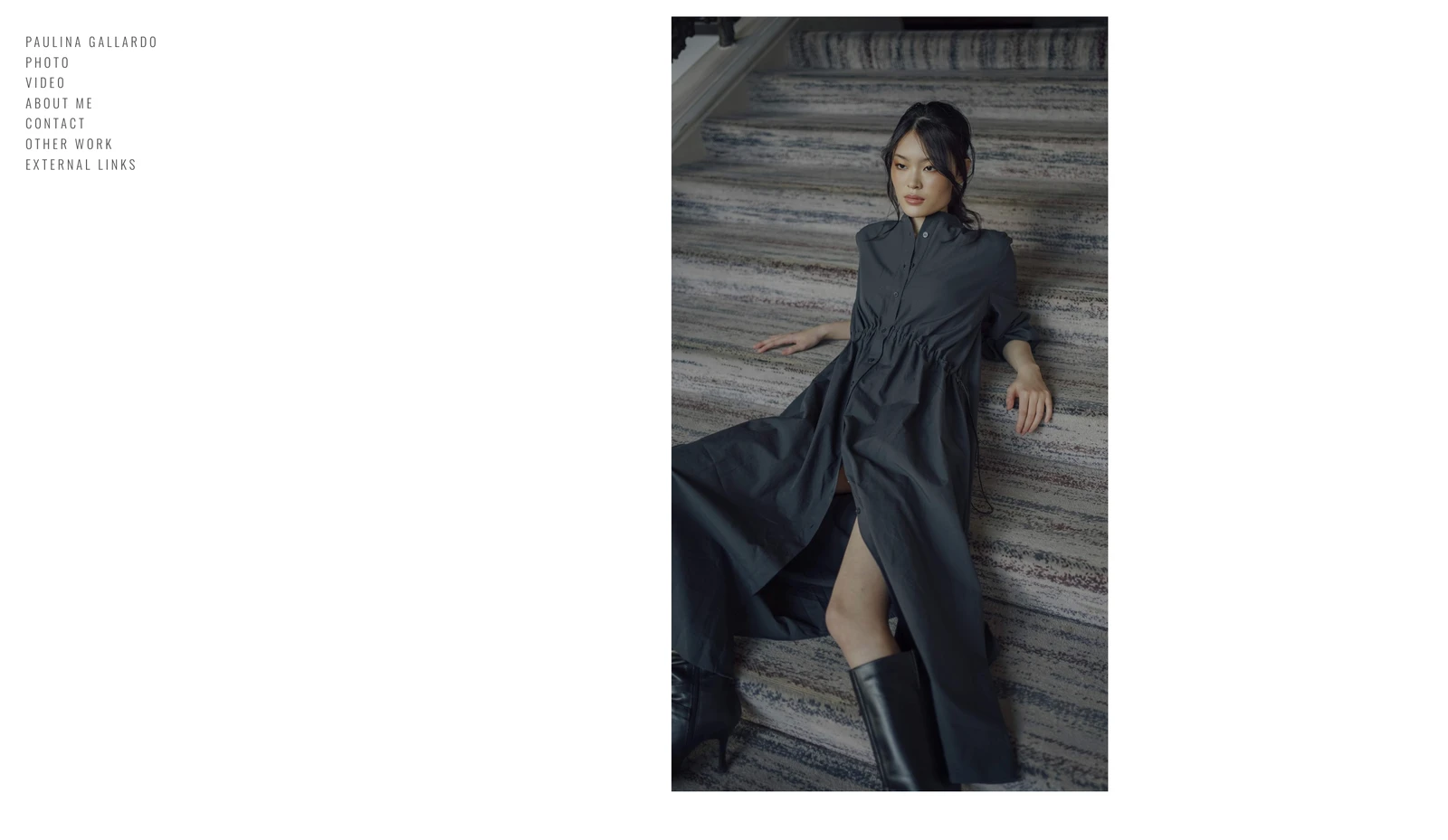 Paulina Gallardo Portfoliobox screenshot