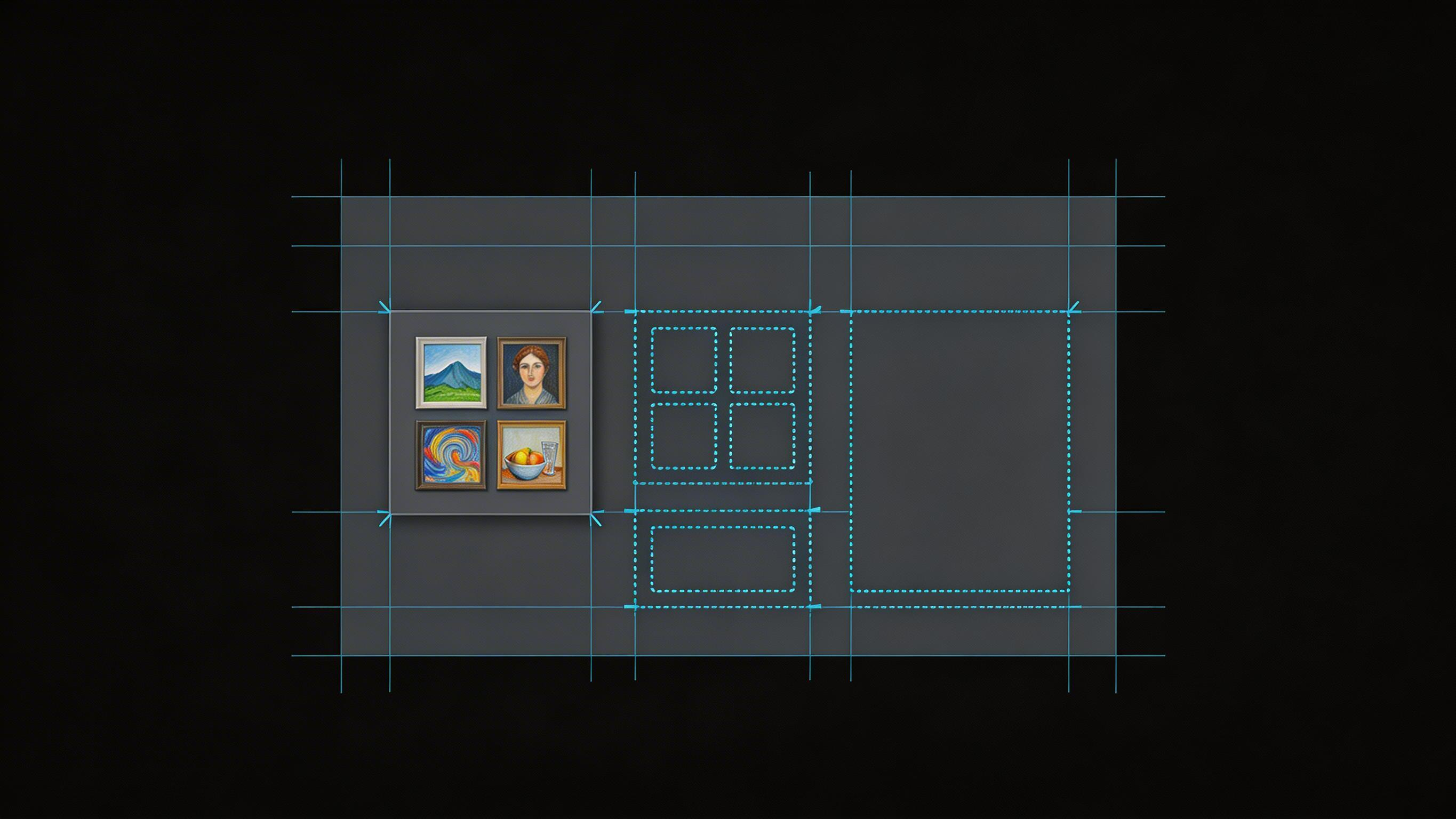 Art portfolio built from scratch