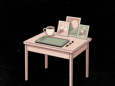 Illustration students