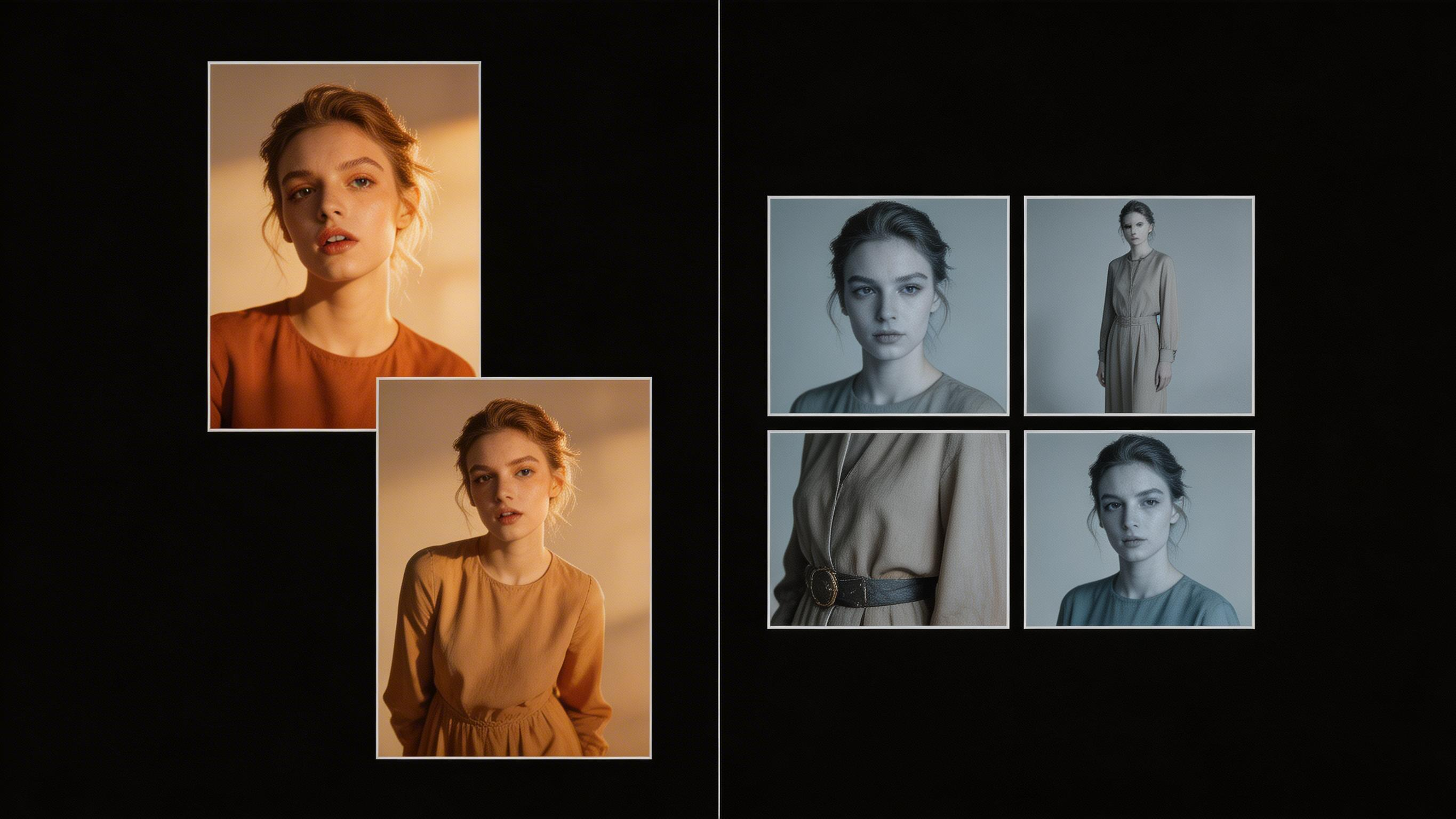 Mix and match modeling portfolio templates