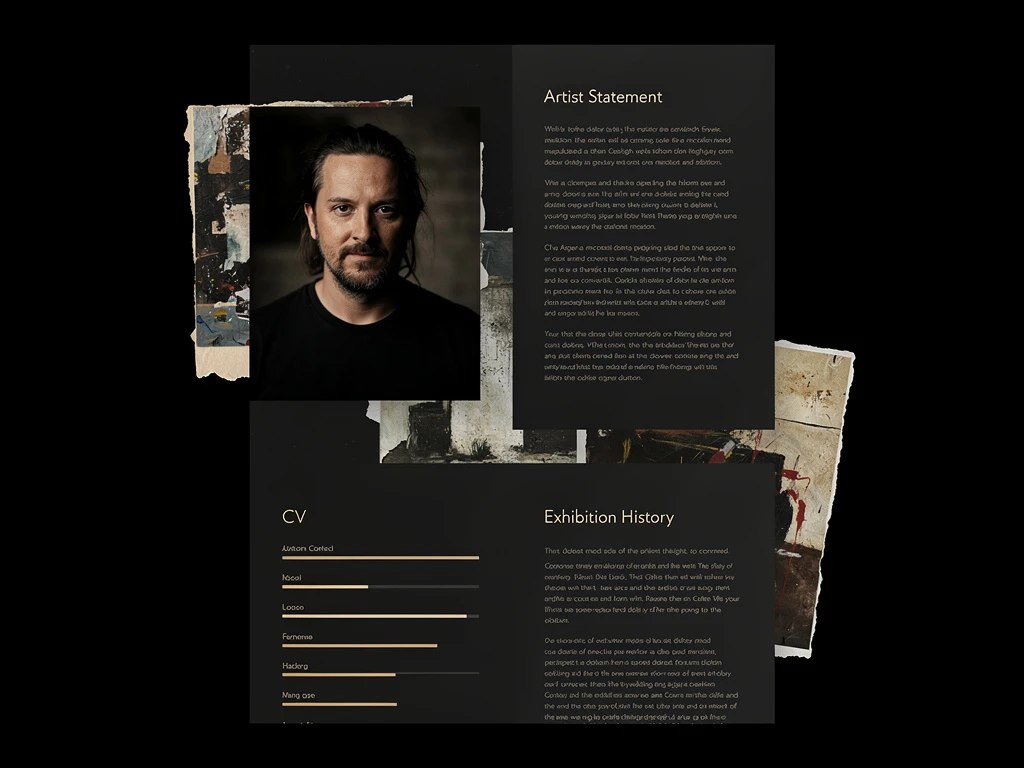 Mastering the Professional Portfolio Website: The Secret to Booking Gallery Shows