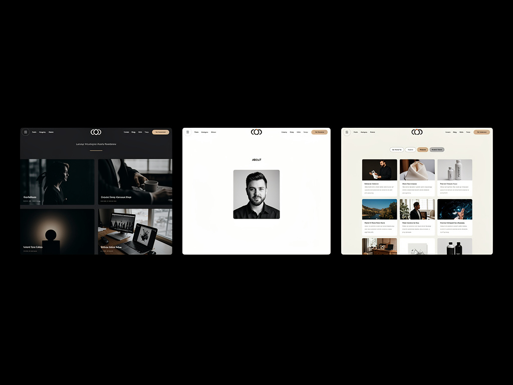 Translating the Architecture Presentation Board Layout to a Website Canvas
