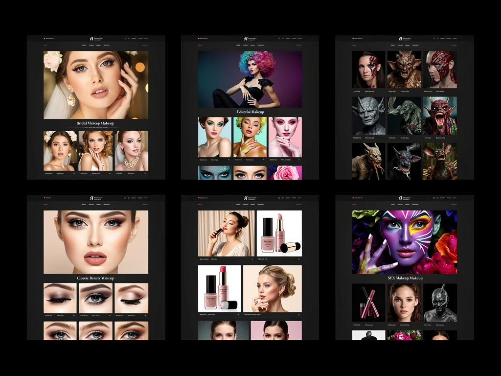 How to Create a Portfolio Website That Builds Beauty Industry Authority